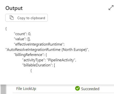Skip/Notify Processing of Empty files via Azure Data Factory/Synapse