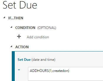 due