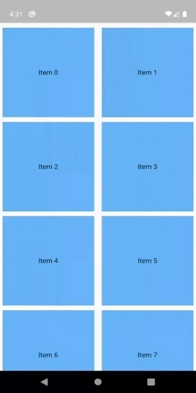 SliverGrid Widget in Flutter