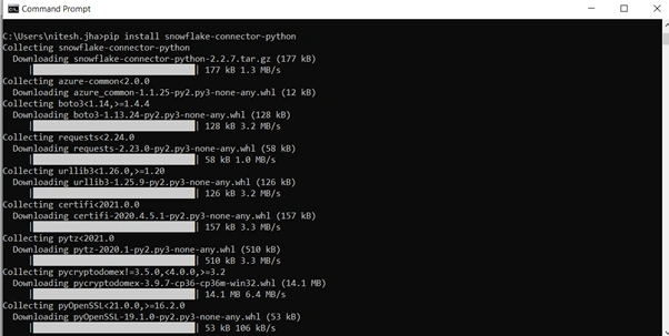 Snowflake Connector For Python