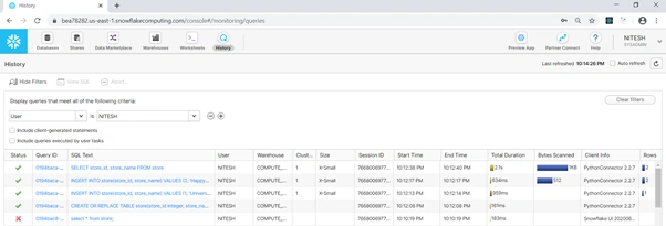 Snowflake Connector For Python