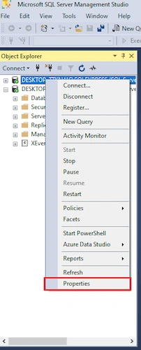Login failed for user 'sa'. Microsoft SQL Server, Error 18456