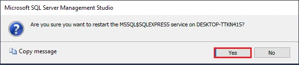 Login failed for user 'sa'. Microsoft SQL Server, Error 18456