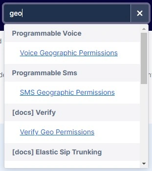 List of options