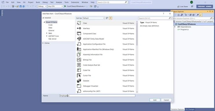 Some Cool Features In C# 10