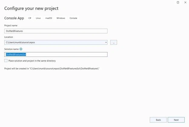 Some new features in .NET 8