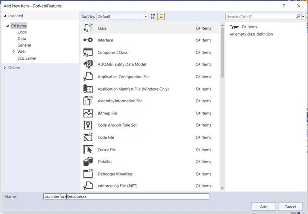 Some new features in .NET 8