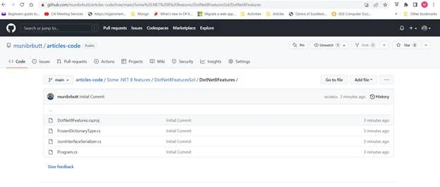 Some new features in .NET 8