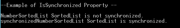 SortedList - C#