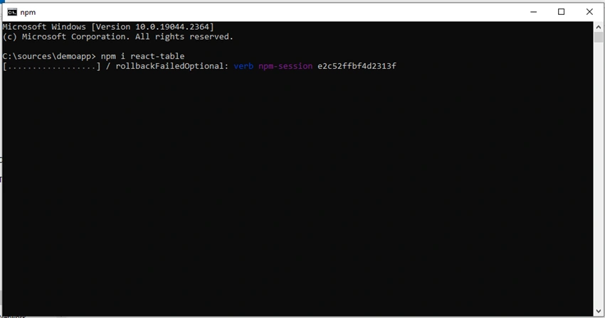 Sorting in React Table