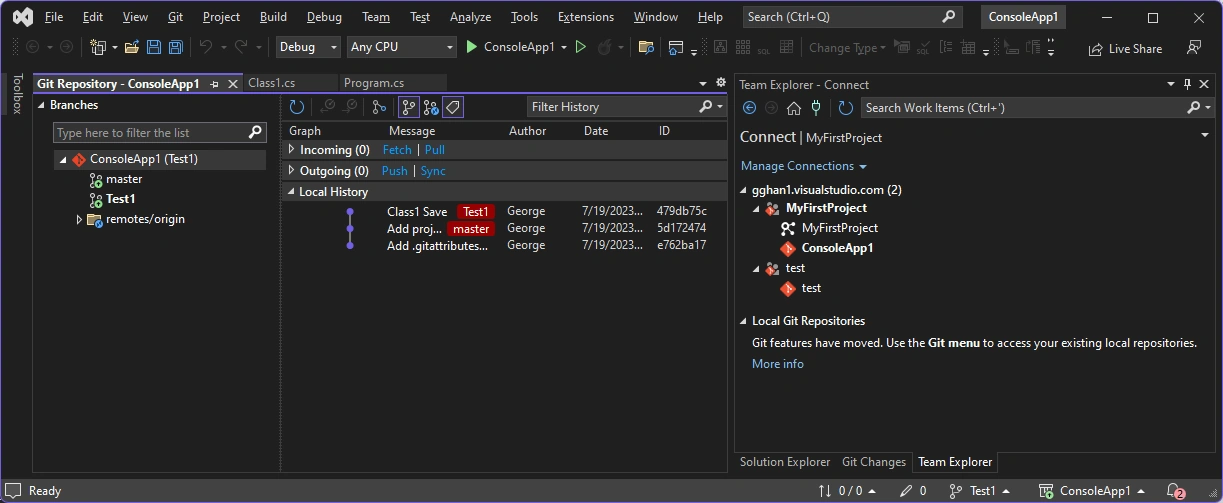GitHub Extersion for Visual Studio,