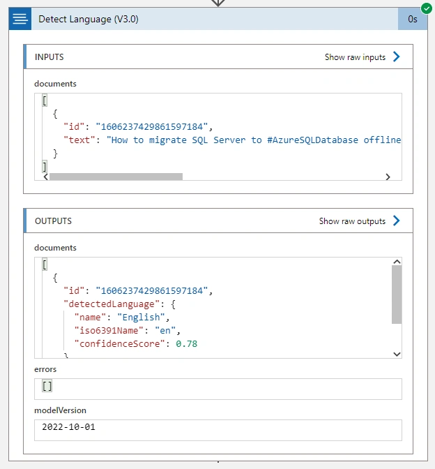 Split and Store the different language tweets in blob storage Using Azure Logic App