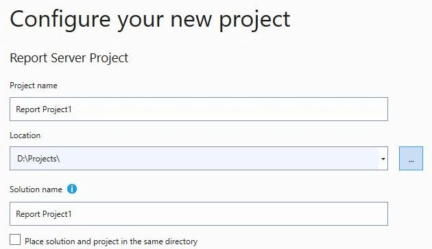 Configuring project