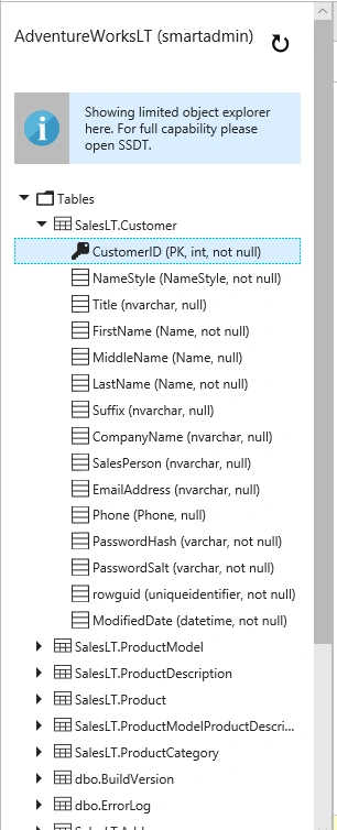 SQL Database Query Editor