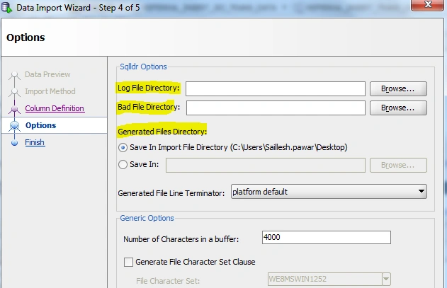 setting up configuration