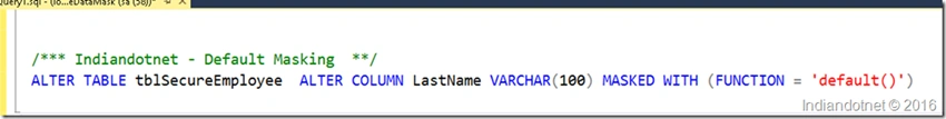 SQL Security Tips: Dynamic Data Masking to secure data access