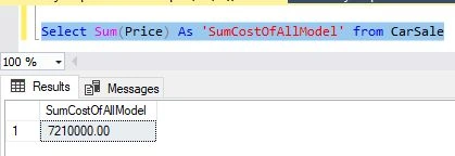 SelectSumStatement