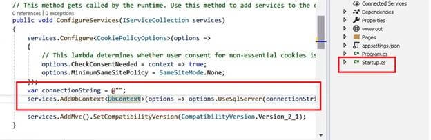 SQL Server And CRUD Operations Using .NET Core 2 And Entity Framework