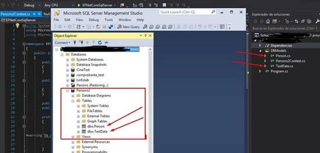 SQL Server And CRUD Operations Using .NET Core 2 And Entity Framework