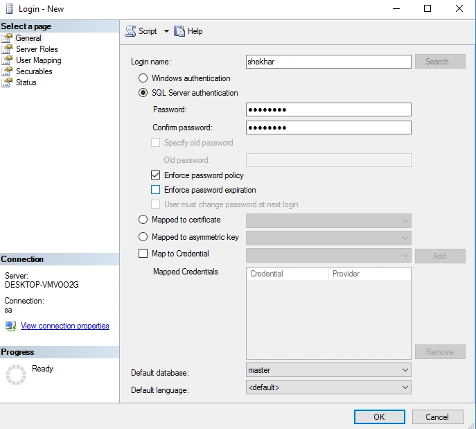 Enforce password expiration