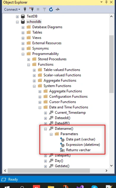 SQL Server In-Built Functions