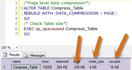 Page-level compression