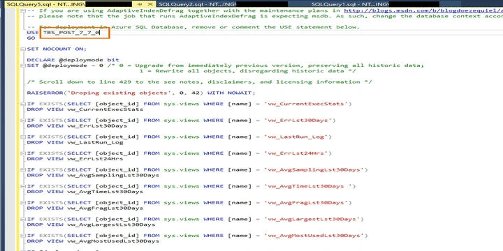  Index Defrag