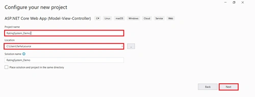 Configure