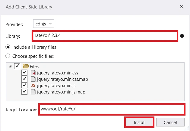 Add Client-side Library