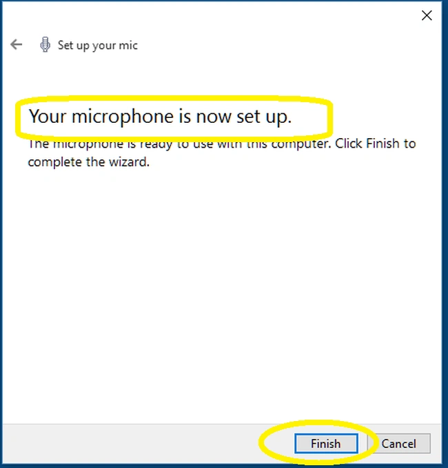 MicroSoft finish