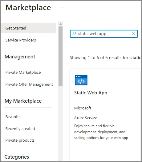 Start Working On Azure Static Web Apps
