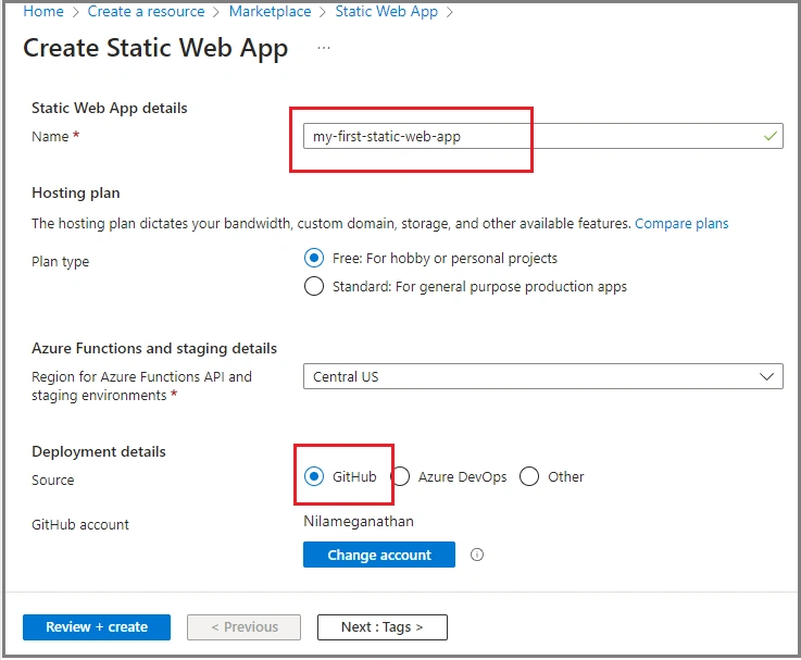Start Working On Azure Static Web Apps