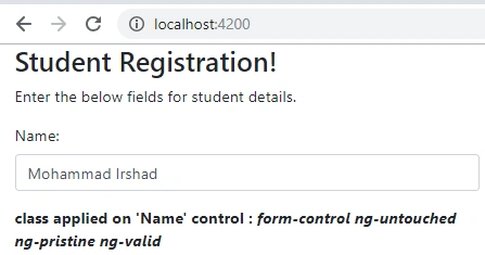 State And Validation Tracking In Angular