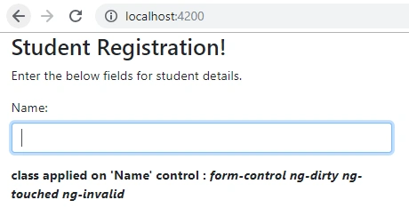 State And Validation Tracking In Angular