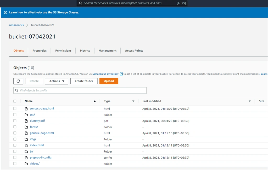 Static Website Hosting On AWS S3