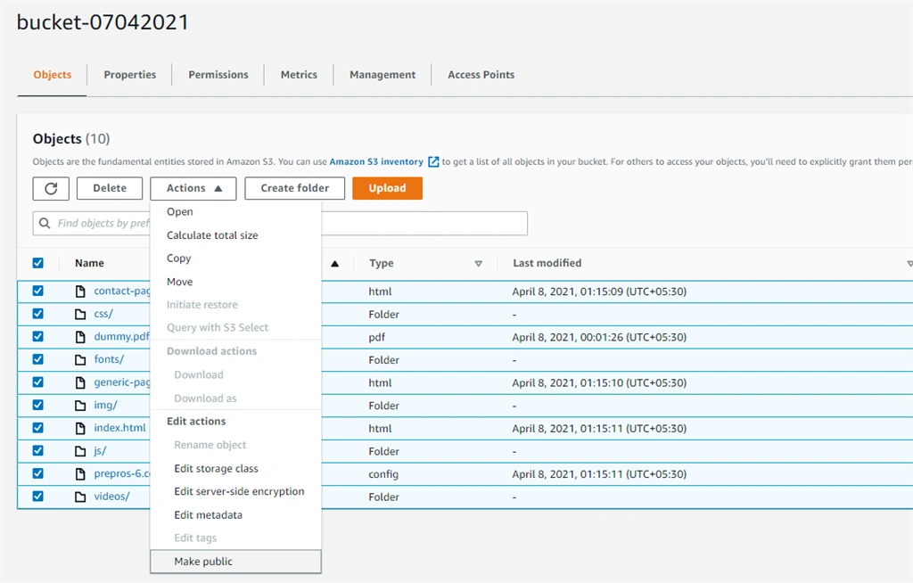 Static Website Hosting On AWS S3