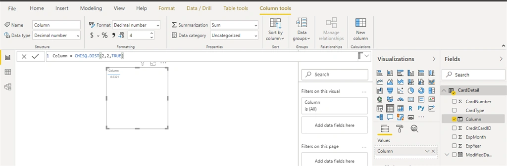 Statistical Functions in Power BI