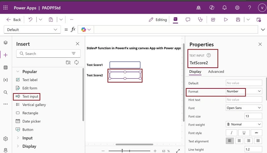 TextBox control