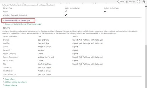 App Settings page