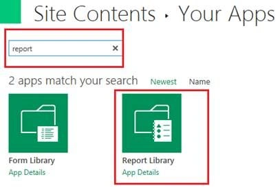 Report Library