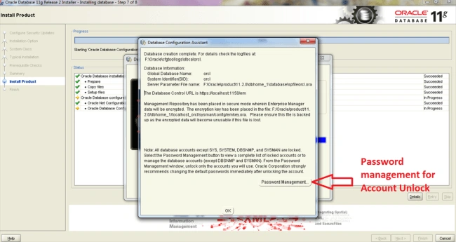 Step by step installation of oracle 11g on windows 7 (64bit)