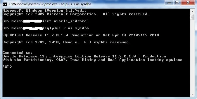 Step by step installation of oracle 11g on windows 7 (64bit)