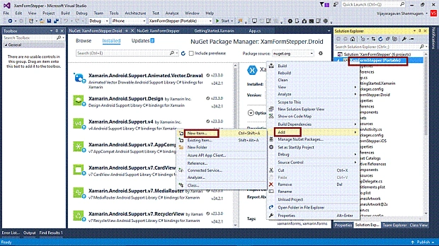 Visual studio