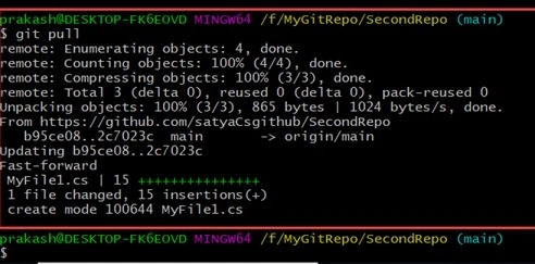Git pull