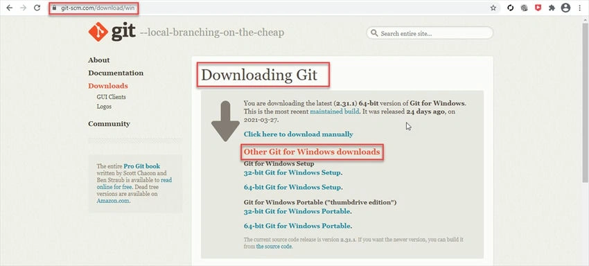 Git application