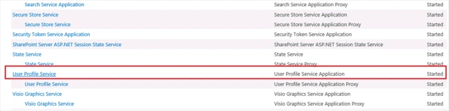 User Profile Service