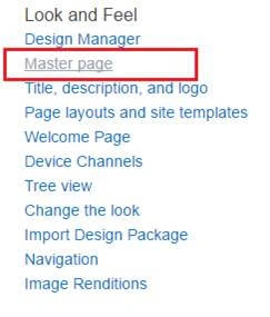 MasterPages 