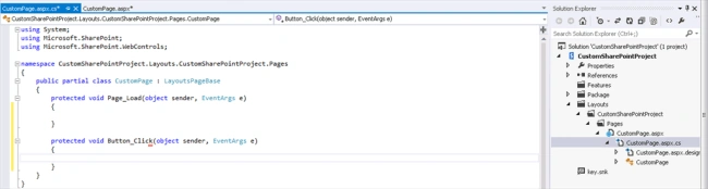Application Page