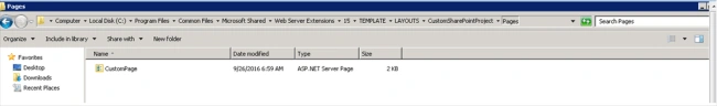 Application Page
