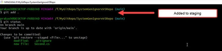 Local git